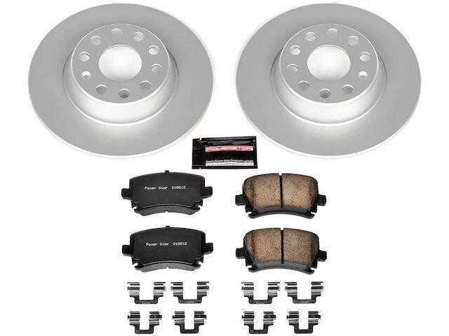 Kit de pastillas de freno trasero y rotor para Audi A3 Quattro 2007 2008 2006-2009 BP798KW Foto 1 de 1