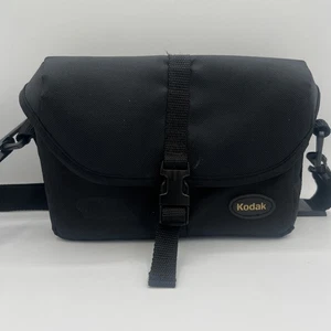 KODAK Small Camera Shoulder Bag Black Adjustable Strap - Picture 1 of 5