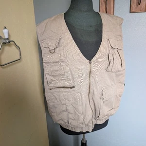 Chaleco utilitario Expeditions con franela a cuadros - Imagen 1 de 16