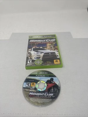 2006 Xbox 360 Platinum Hits Midnight Club Los Angeles Complete Edition No Manual - Image 1 of 4