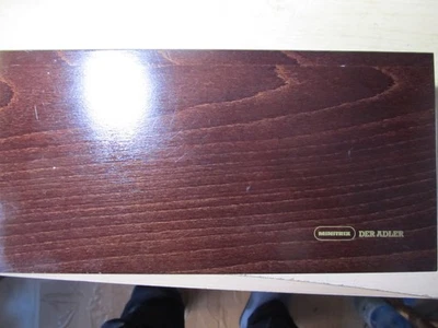 Leere Spur N - HOLZSCHATULLE - MINITRIX - "Der Adler" -- Abm. 31 x 15,5 x 7,5 cm - Bild 1 von 4