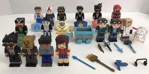 Tube Heroes Jazwares YouTube 15 Figures & Accessories Lot *Read* - Picture 1 of 9