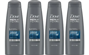 Dove Men Sh 2 in 1 Youthfull Revital 12 Oz 4 Pack - Picture 1 of 3