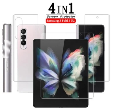 MOBONOVA For Samsung Galaxy Z Fold 2 3 4 5 6 7 Hydrogel Screen Protector Film Clear Matte