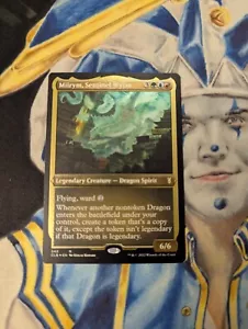 MTG Miirym, Sentinel Wyrm Commander Legends Foil Etched Englisch NM bis Mint x1 - Bild 1 von 4