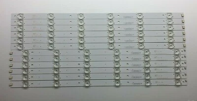 KIT 12 TIRAS DE LED CRH-P5535350612L549 CRH-P5535350612R549 SHARP LC-55CFE6241E - Imagen 1 de 4