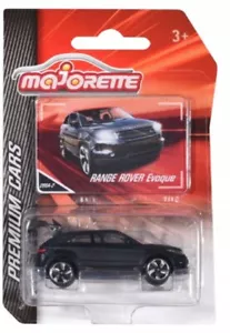 Majorette Premium Serie Range Rover Evoque black metal DieCast 1/59 Blister - Picture 1 of 4