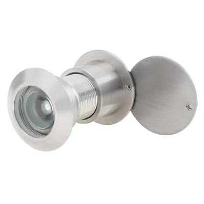 220 Degree Peephole Door Viewer Security Peek Wide Angle Peep Hole Hardware Home - image 1 of 4