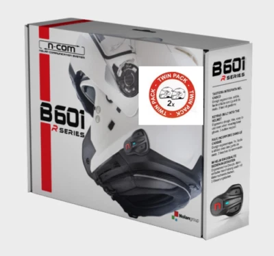 Nolan N-Com B601 R TWIN Bluetooth Kit - Se adapta a N100-5-N104/N87/N44  Foto 1 de 3