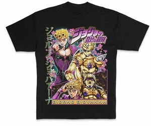 Jojo's Bizarre Adventure Anime T-Shirt Shirt Unterhemd Kostüme cotton Baumwolle - Picture 1 of 2