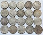 1921 (P-D-S ) Mixed Circulation Morgan Silver Dollar Roll/Lot of 20 Us Coins