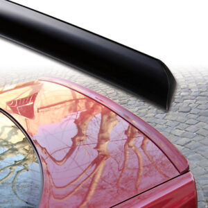 Fyralip Unpainted Trunk Lip Spoiler For Jaguar XJ X350 Sedan 03-07