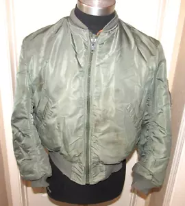 Flying Jacket Mens Size Medium Type MA-1 60s 8415-818-7252 - Picture 1 of 12