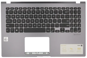 Do Asus VivoBook X509 F509JA X509DA X509FA X509JP A509 US Keyboard z palmrest - Zdjęcie 1 z 2