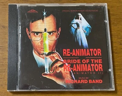 Richard Band Re-Animator & Bride Of The Re-Animator Soundtracks CD 1991 Import - Image 1 of 2