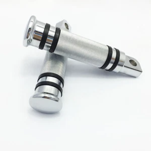 Motorcycle CNC Foot Pegs Mount for Harley for Sportster Dyna Softail Touring NEW - Picture 1 of 8