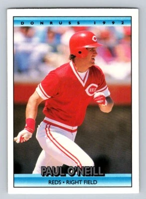 Paul O'Neill 1992 Donruss #63 Cincinnati Reds - Image 1 of 2