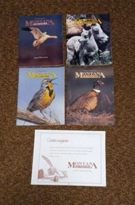 Lot of 4 MONTANA OUTDOORS MAGAZINE 2000 + Calendar  - Imagen 1 de 4