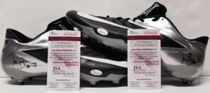 TIM BROWN Signed Autographed RAIDERS NIKE Vapor PRO NIKE SZ 16. WITNESS JSA - Picture 1 of 8