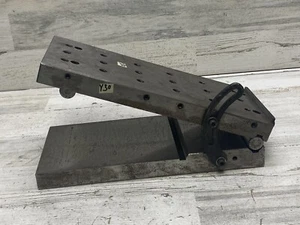 Sine Plate Adjustable 6” X 12” With 18 Tapped Holes Nice - Picture 1 of 14