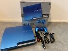 Sony Playstation 3 Ps3 Splash Blue 320gb Console Cech-3000bsb Exc