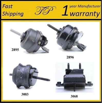 4 PCS MOTOR & TRANS MOUNT FOR 1998-2004 Cadillac Seville 4.6L - Imagem 1 de 4