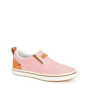 Xtratuf Women's Canvas Sharkbyte Deck Shoe - Salmon - Picture 1 of 9