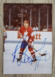 Ray Bourque Signed 4x6 Photo NHL HOF Bruins Hockey Legend RAD - Picture 1 of 1