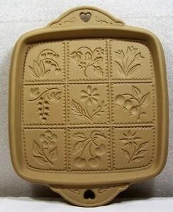 Braune Tüte Keksform 9 Keksform Blumen Obst Shortbread 1988 Hill Design - Bild 1 von 5