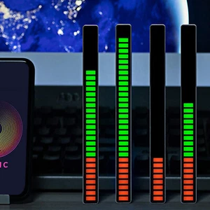 32 Bit MIC Sound Control Level Indicator LED Music VU Meter Light Audio Spectrum - Picture 1 of 9
