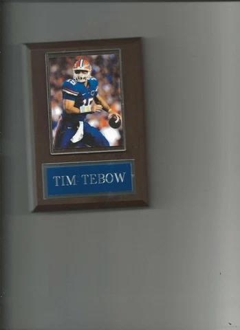 TIM TEBOW PLAQUE FLORIDA GATORS NCAA Cover