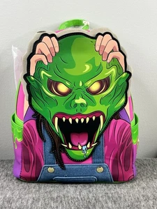 Unreleased Loungefly Goosebumps Haunted Mask Glow In The Dark Backpack - Picture 1 of 14