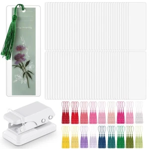 301 Pcs DIY Bookmark Making Kit 150 Bookmark Laminating Pouches 5 Mil Hot Lam... - Picture 1 of 7