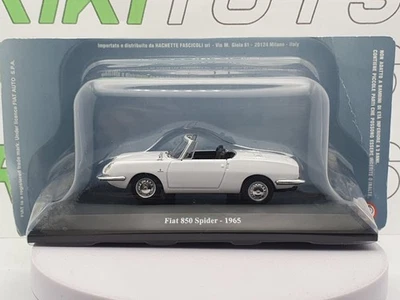 Fiat 850 Spider Norev 1/43 Blanc 1965 - Photo 1/3