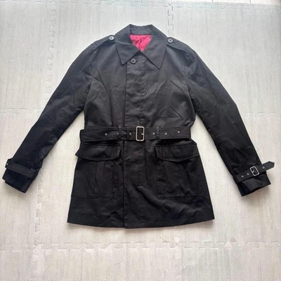 Abrigo forro punto L negro cuello acero inoxidable Wacko Maria Foto 1 de 4