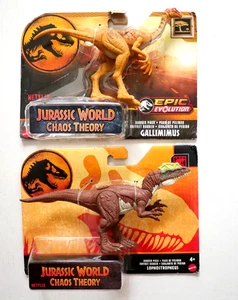 Jurassic World Chaos Theory 2 Figurines Lot Gallimimus & Lophostropheus Mattel - Bild 1 von 21