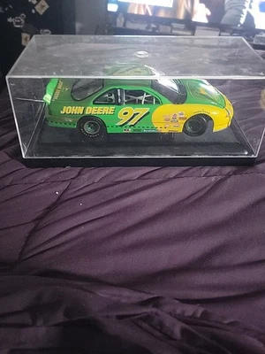 ERTL 1997 Limited Ed. Precision Diecast John Deere Stock Car 1/18 Chad Little 97 - Image 1 of 4