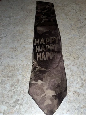 Corbata para hombre Duck Dynasty Phil Robertson "Happy Happy" Foto 1 de 3