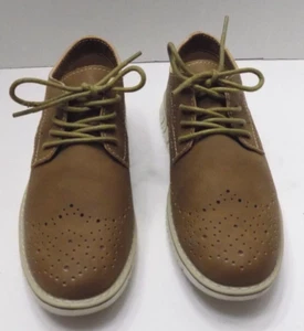Steve Madden Niños Oxford Marrón Zapatos con Cordones Talla 4 - Imagen 1 de 6