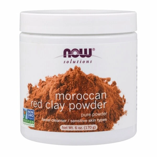 Mediterranean Red Clay Powder 6 OZ. By Now Foods - Image 1 of 1