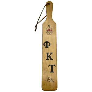 Vintage Muhlenberg College Phi Kappa Tau Paddle Fraternity Allentown PA 1958 - Picture 1 of 9