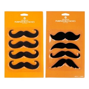 4Pcs Artificial Moustaches Self Adhesive Moustaches Fake Beards Masquerade - Picture 1 of 10