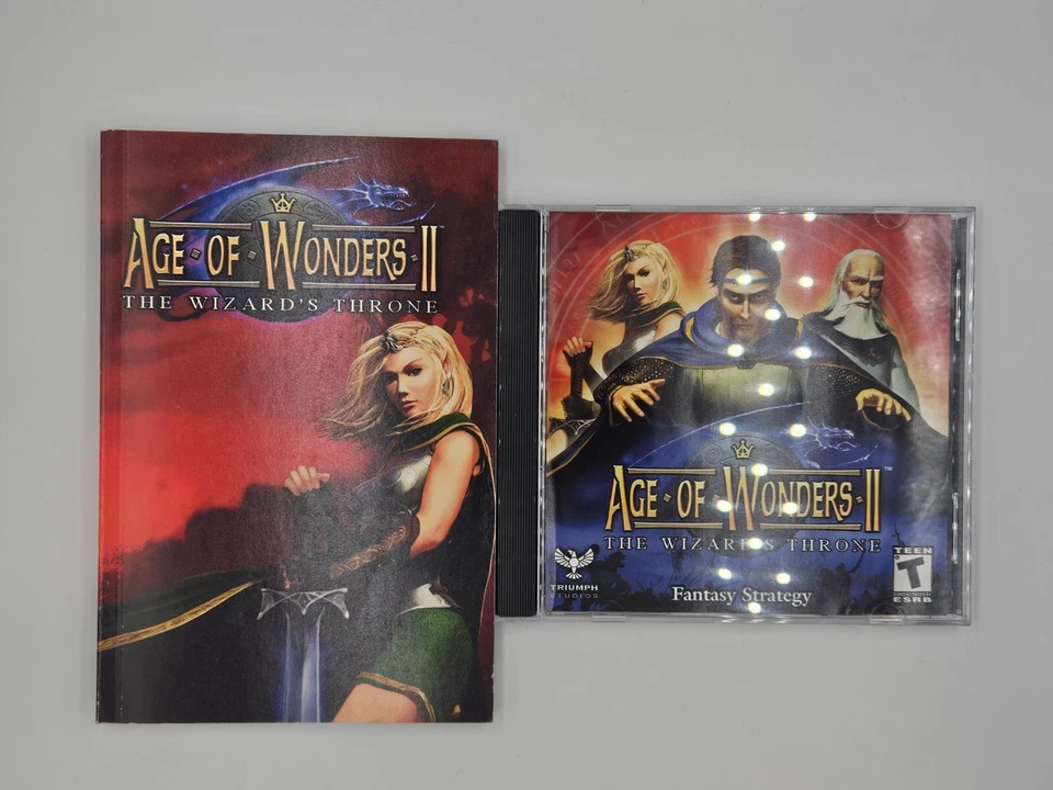 Age of Wonders II 2 The Wizard's Throne - PC 2002 w/ Manual--VERY GOOD - Image 1 of 3