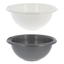 Plastic Mixing Bowl Round Kitchen Baking Salad Food Prep Cooking Bowl with Spout
