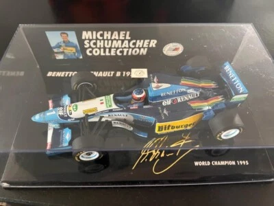 Benetton Renault B 195/2 Michael Schumacher World Champion 1995 coffret Paul's M - Photo 1/4