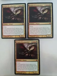 dragon broodmother 3x MTG Dragon Magic Card - Picture 1 of 2
