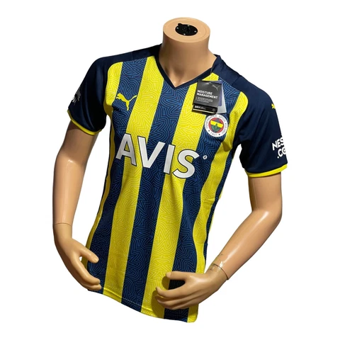 PUMA FENERBAHCE SK MENS SOCCER JERSEY BLUE YELLOW 767002-01 MENS SIZE Small Cover