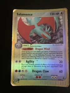 SALAMENCE 10/97 EX DRAGON ULTRA RARE HOLO REVERSE ENG POKÉMON KARTE Englisch - Bild 1 von 2