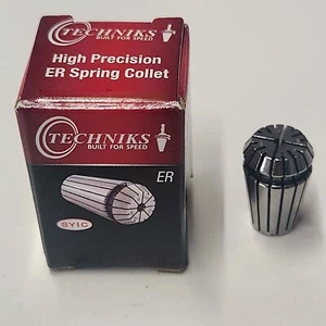 7/32" ER11 PRECISION COLLET - .0002" T.I.R Techniks 04211-7/32 - Foto 1 di 2