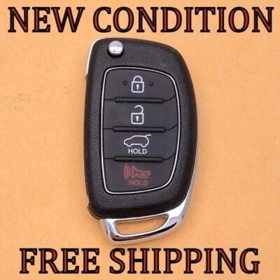 COMO NUEVO OEM 13 14 15 16 1 HYUNDAI SANTA FE MANDO A DISTANCIA ABATIBLE SIN LLAVE TQ8-RKE-3F04 Foto 1 de 4